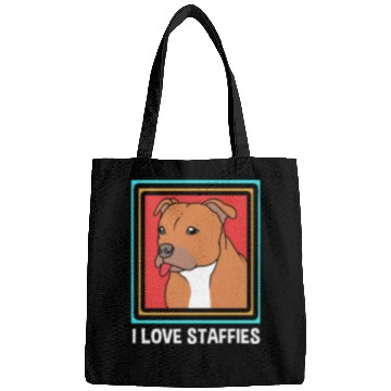 Discover Dog Lover Staffordshire Bull Terrier Bags