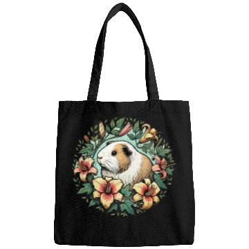 Discover Guinea pig illustration Premium Bags