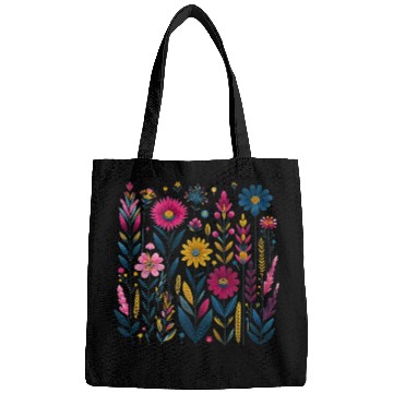 Discover Wildflower Vintage Summer Premium Bags