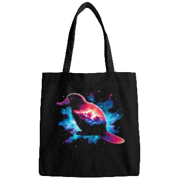 Discover Cool Platypus Galaxy Space Art Bags