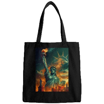 Discover Statue of Liberty in New York USA Bags