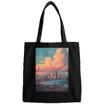 Discover Sunset in San Diego CA Bags
