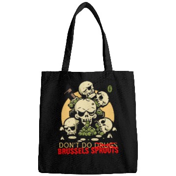 Discover Disgusting Vegetable Skulls: No Brussels Sprouts Bags