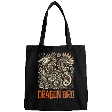 Discover Abstract Bird Dragon Bags