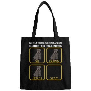Discover Miniature Schnauzer Training Premium Bags