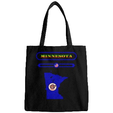 Discover MINNESOTA MAP, MINNESOTA, USA. SAMER BRASIL Bags