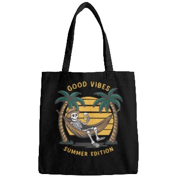 Discover Skeleton in the Hammock Beach Vacation Bags