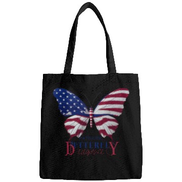 Discover PATRIOTIC butterfly elegance Bags