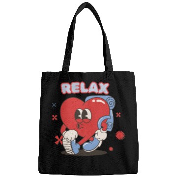 Discover Red Love Retro Bags