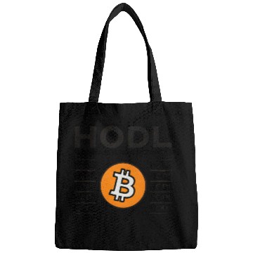 Discover HODL Bitcoin Crypto Design Bags