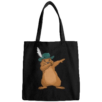 Discover Groundhog Marmot for a Marmot lover groundhog fan Bags