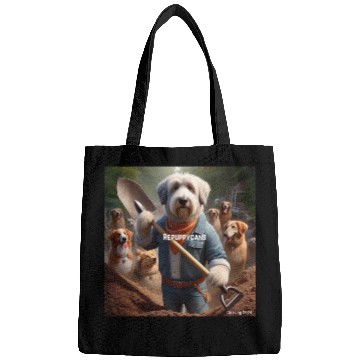 Discover Funny and cute animal or pet Republican Bags