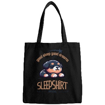 Discover Puppy Dog Official sleepshirt good night Bags