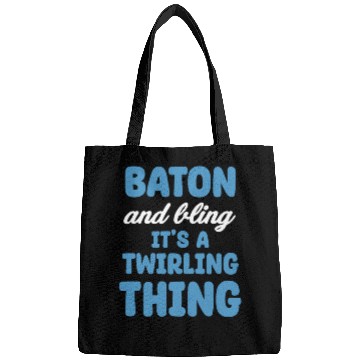 Discover Baton And Bling It's A Twirling Thing Marching Bags
