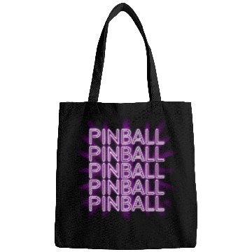 Discover Pinball Purple Neon Bags