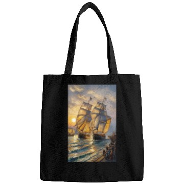 Discover Sailing into the Sunset Bags