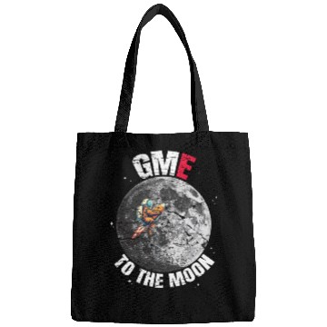 Discover Gamestop To The Moon GME Meme stock Bags