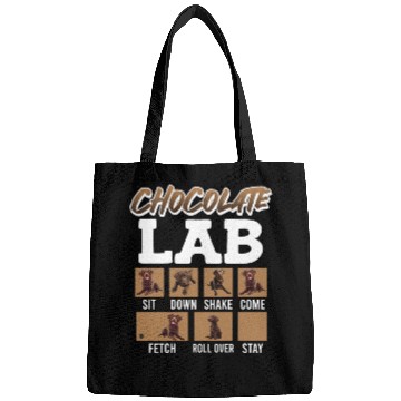 Discover Labrador Retriever CHOCOLATE LAB Commandos Bags