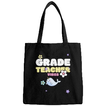Discover 3rd Grade Teacher Vibes Bags