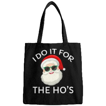 Discover I Do It for The Hos Santa Claus Christmas Party Bags