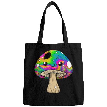Discover psychedelic Kawaii Mushroon Bags