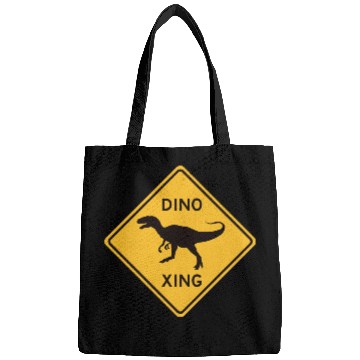 Discover Dino Xing - Weird Road Sign Bags
