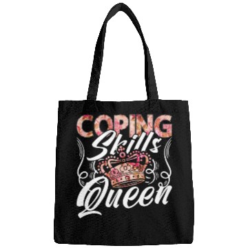 Discover School Counselor Coping Skills Queen Social Worker Bags
