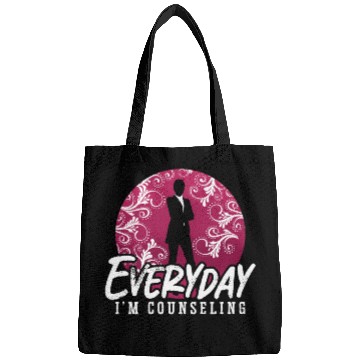 Discover School Counselor Everyday I'm Counseling Therapist Bags