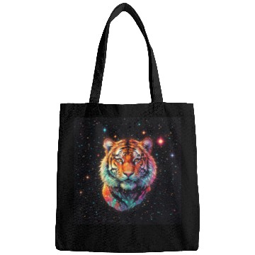 Discover Tiger watching from the stars Bags