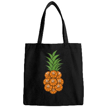 Discover FUNNY PINEAPPLE BASKETBALL Bags