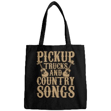 Discover Pickup Trucks and Country Songs Western Cowboy Bags