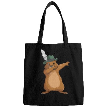 Discover Groundhog Marmot for a Marmot lover groundhog fan Bags