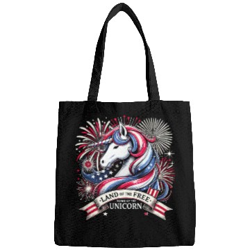 Discover Star-Spangled Unicorn with American Pride and Bags
