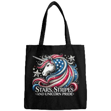 Discover Star-Spangled Unicorn with American Pride and Bags