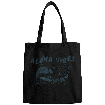 Discover Aloha Vibes Tropical Vacation Design Bags
