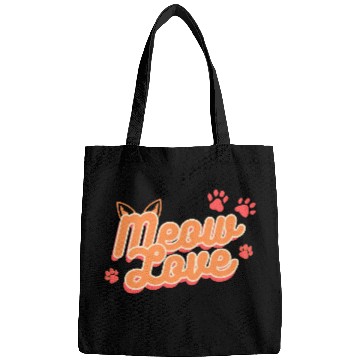 Discover Meow Love, Cat Lover Bags