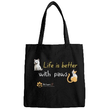 Discover 'Life is Better with Paws' Bags