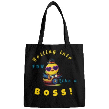 Discover Rolling into Fun Like a Boss Bags