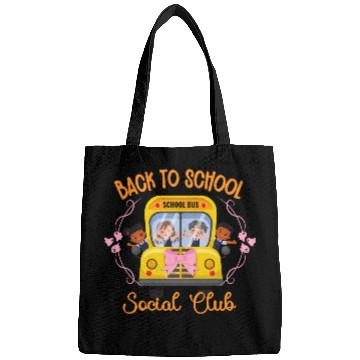 Discover Back to school Soociial Clubb school bus Halloween Bags