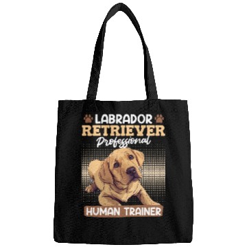 Discover LABRADOR RETRIEVER HUMAN TRAINER Funny Bags
