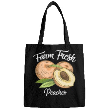 Discover Farm Fresh Peaches Peach Lover Awesome Bags