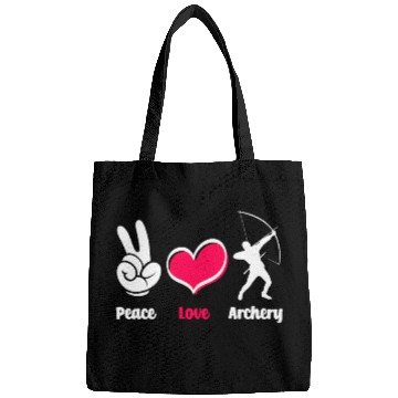 Discover Bow Peace Love Archery Bags