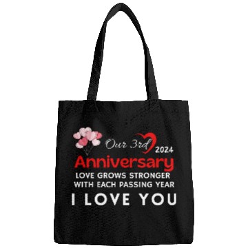 Discover 3th Anniversary I Love You Bags