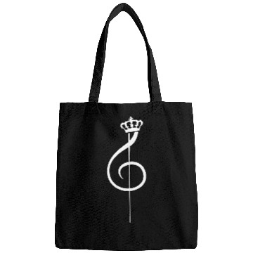Discover Crown Music Clef Note King Queen Prince Princess Bags