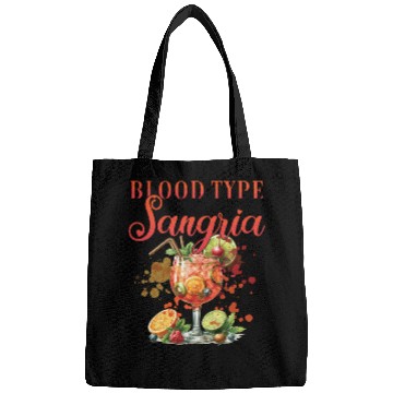 Discover Cocktail Bartender Blood Type Sangria Bags