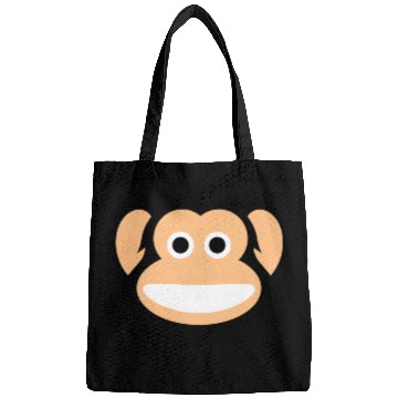 Discover Cute Monkey Whole Face Ape Animal Primate Lover Bags