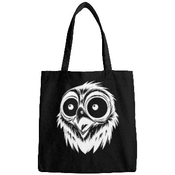 Discover Scared Horror Bird Drawing Bags