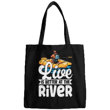 Discover Live Is Better At The River White Water Rafting Bags