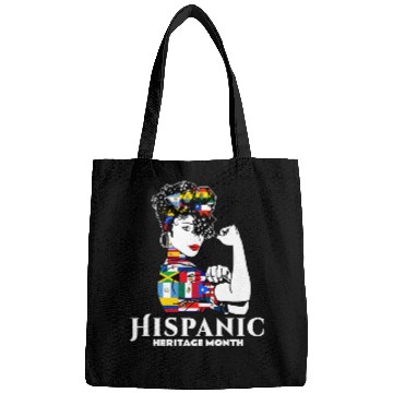 Discover Hispanic Heritage Month Latino Countries Flag Bags