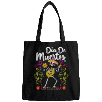 Discover Dia De Muertos Death Skeleton Commemoration Bags